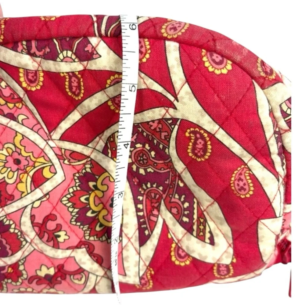 Vera Bradley Vintage Rosie Posies Campus Laptop Backpack Retired Quilted